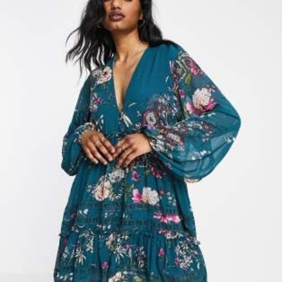 Free People Cherry Blossom Mini Dress - Picture 2 of 10